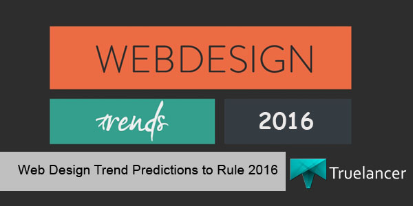 Web Design Trend Predictions to rule 2016 featured