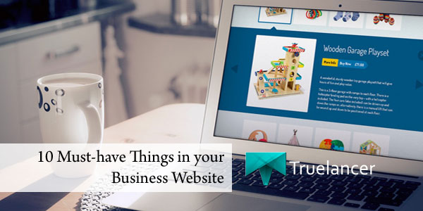 10 Must have things in your Business Website Featured