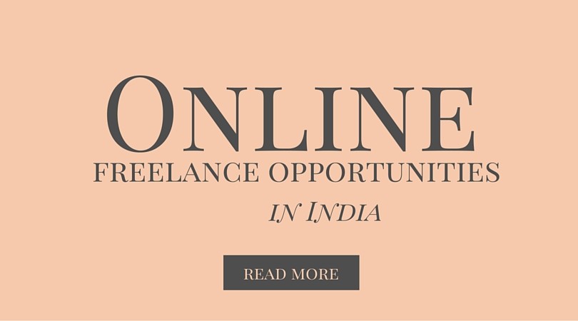 online freelance opportunities in India