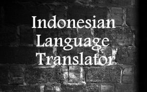 Indonesian translators