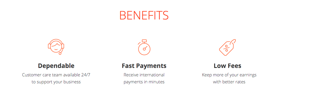 Benefits of Payoneer for freelancers