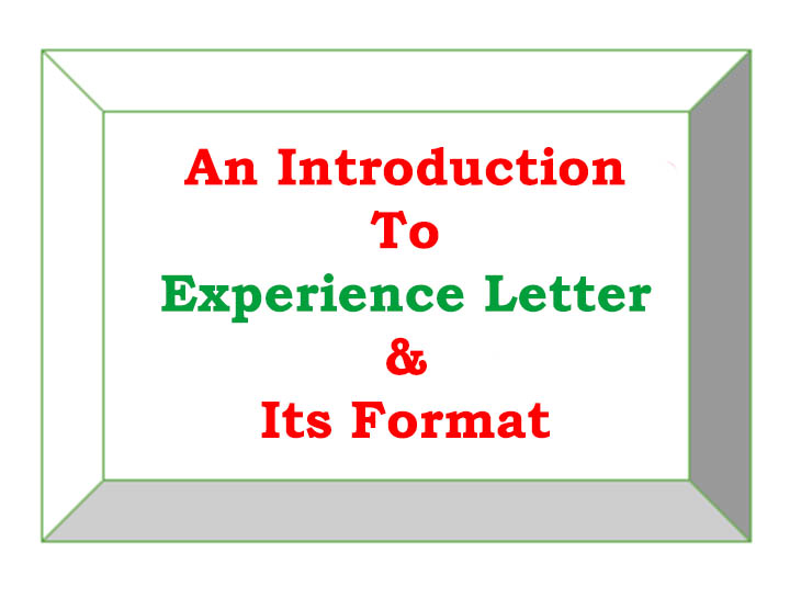 experience letter format