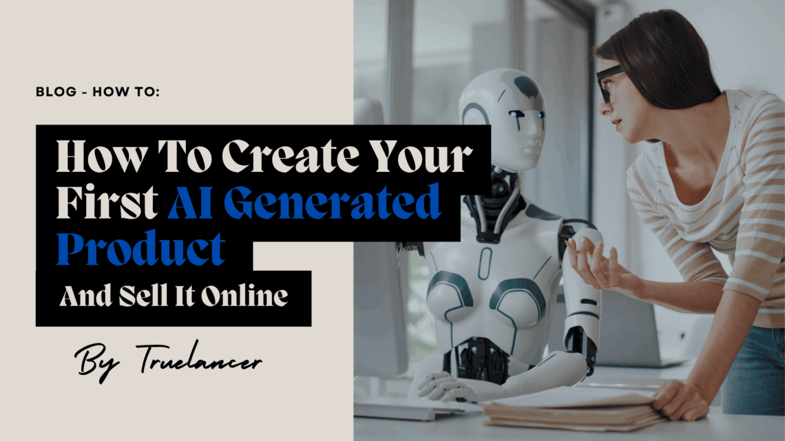 How to create your first Ai generated product and sell it online
