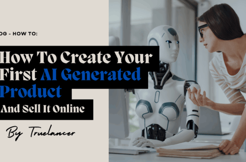 How to create your first Ai generated product and sell it online