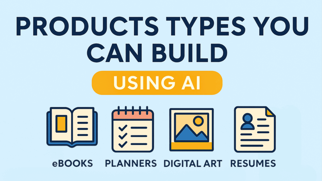 product types you can build using AI