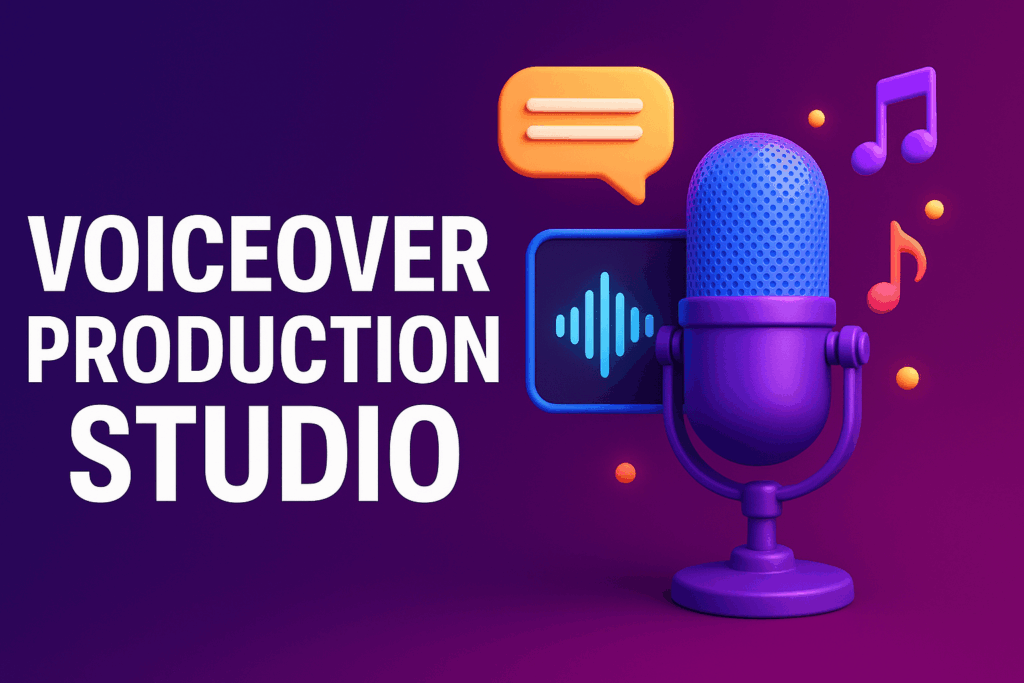 Voiceover Production Studio