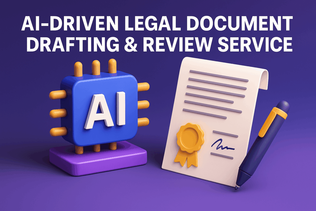 AI-Driven Legal Document Drafting & Review Service