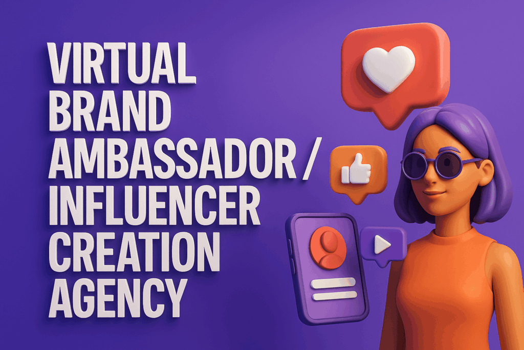 Virtual Brand Ambassador / Influencer Creation Agency