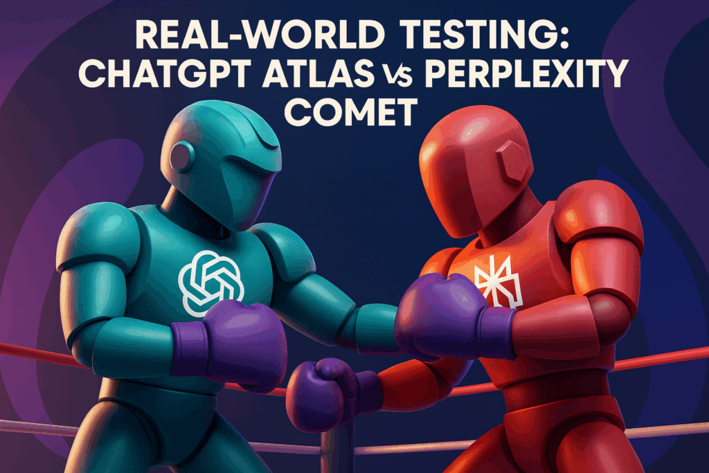Real-World Testing: Chatgpt Atlas Vs Perplexity Comet