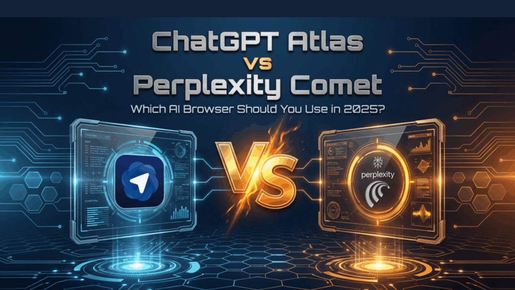 ChatGPT Atlas vs Perplexity Comet: Which AI Browser Should You Use in ...