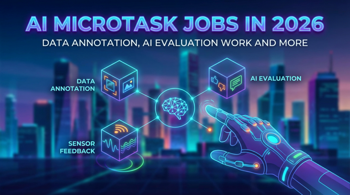 AI Microtask Jobs in 2026: Data Annotation, AI Evaluation Work And More