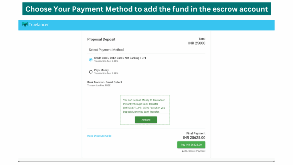 Truelancer Client Workflow