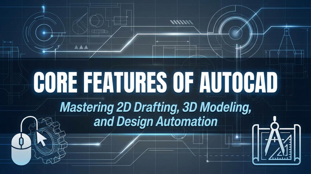 Core Features of AutoCAD