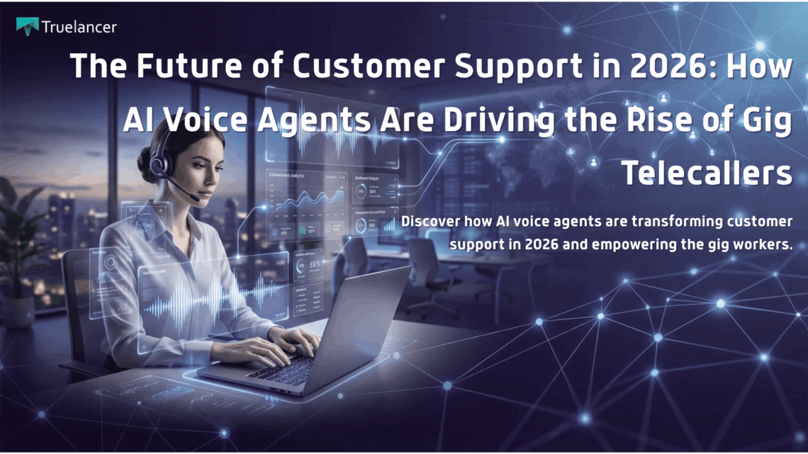 The Future of Customer Support in 2026: How AI Voice Agents Are Driving the Rise of Gig Telecallers